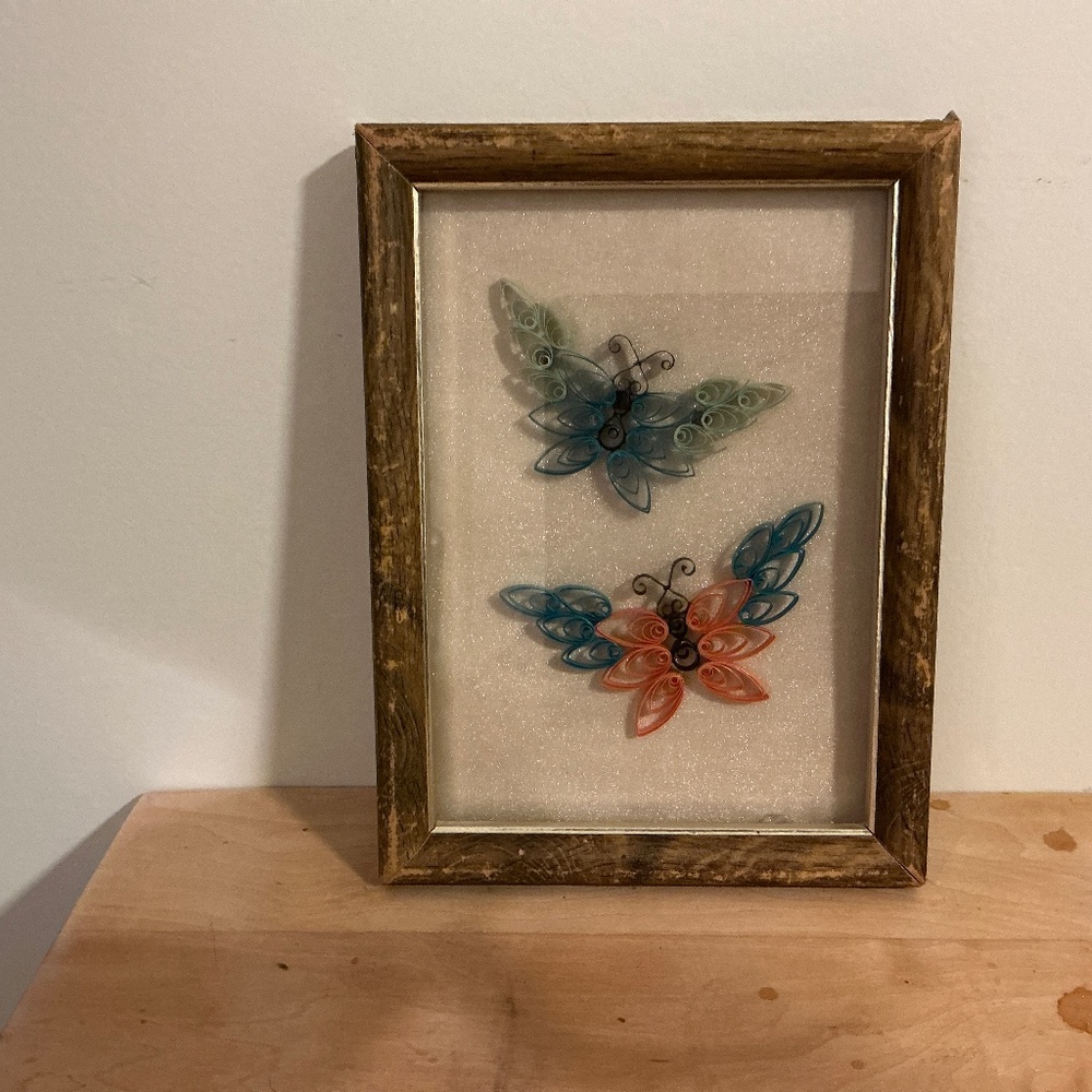Quilling Butterfly artwork